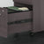 UpmostOffice.com Bush Business Furniture 72W x 30D Desk, 42W Return, Hutch and 3-Drawer Mobile Pedestal file cabinet open