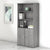 Bush Business Furniture 36W 5-Shelf Bookcase with Doors STC015HC
