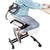 VIVO Dragonn Adjustable Ergonomic Kneeling Chair with Back Support, DN-CH-K02B/K02G/K02W-chair-VIVO-White-Upmost Office