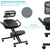 VIVO Dragonn Adjustable Ergonomic Kneeling Chair with Back Support, DN-CH-K02B/K02G/K02W-chair-VIVO-Black-Upmost Office