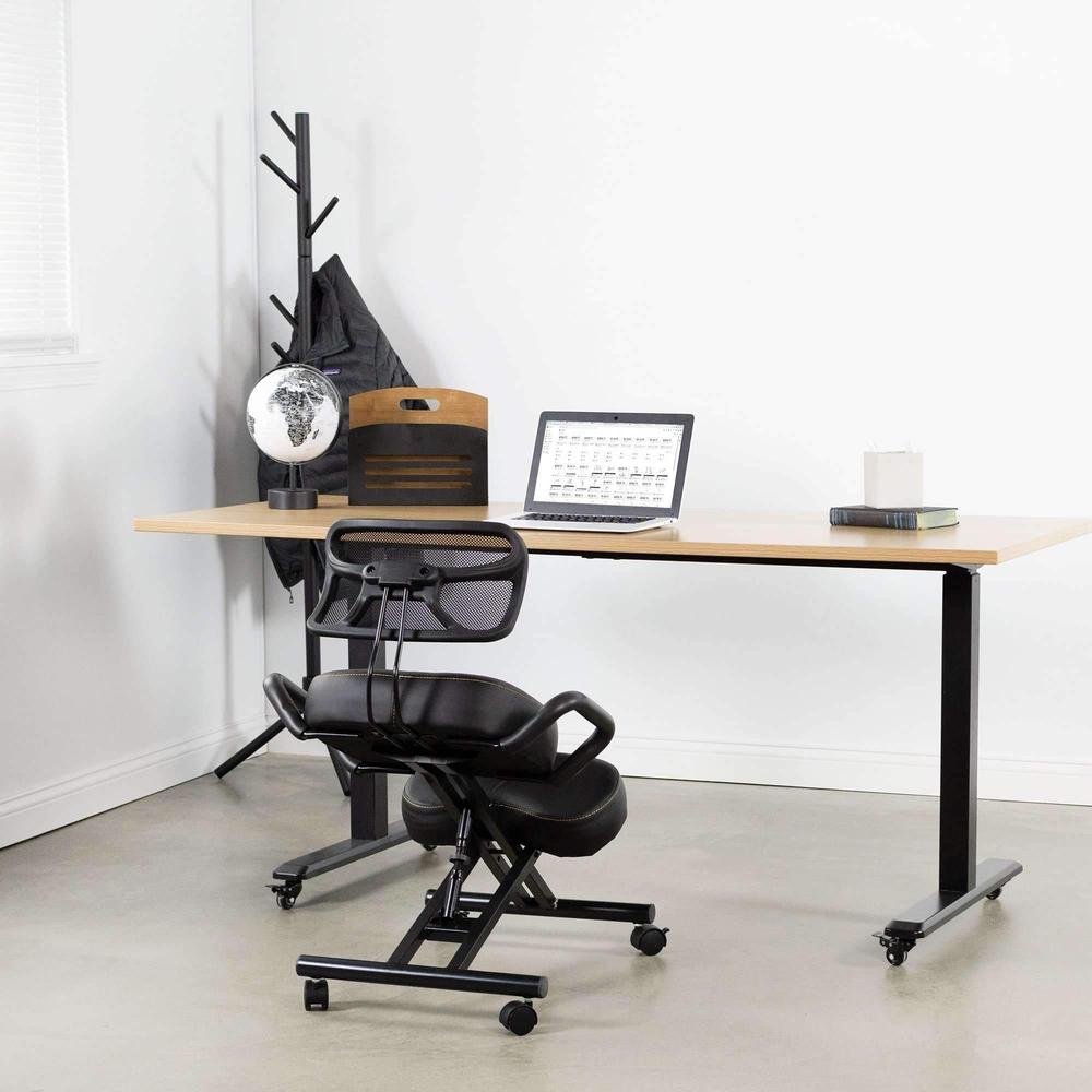 Adjustable Ergonomic Kneeling Chair with Back Support – VIVO - desk  solutions, screen mounting, and more