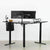 VIVO Electric Sit-Stand Corner Height-Adjustable L-Desk Frame, DESK-V123EB/V123EW-Desk Frame-VIVO-Black-Upmost Office