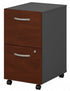 2 Drawer Mobile Pedestal - Assembled