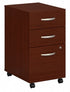 3 Drawer Mobile Pedestal - Assembled