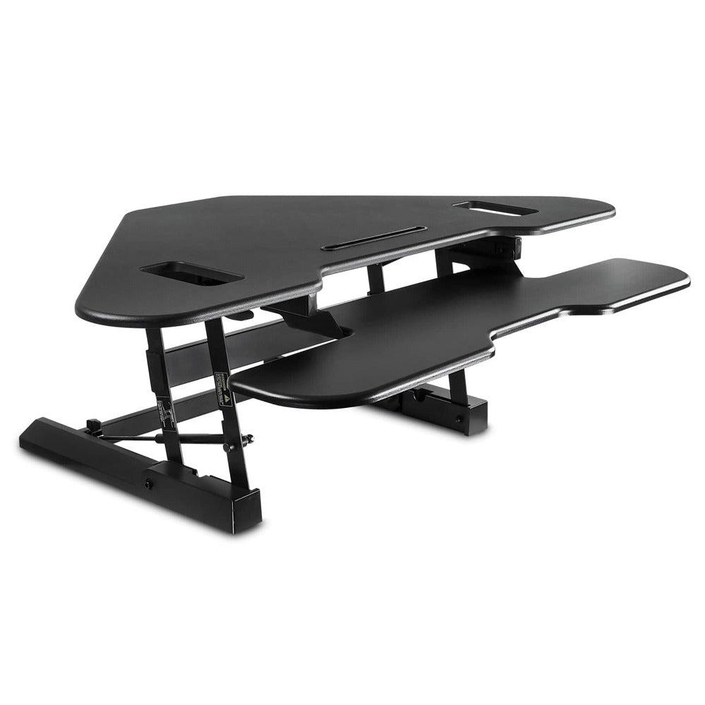 Mount-It! Corner Sit Stand Desk Converter MI-7958A