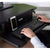 UpliftOffice.com Eureka Ergonomic 28 Inch Corner Standing Desk Converter ERK-DCC-28C, Cherry, Desk Riser,Eureka Ergo