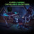 UpliftOffice.com Eureka Ergonomic EDK-Z1S/Z1SRD Gaming Desk with LED Lights, Controller Stand, Cup Holder & Headphone Hook, desk,Eureka Ergo