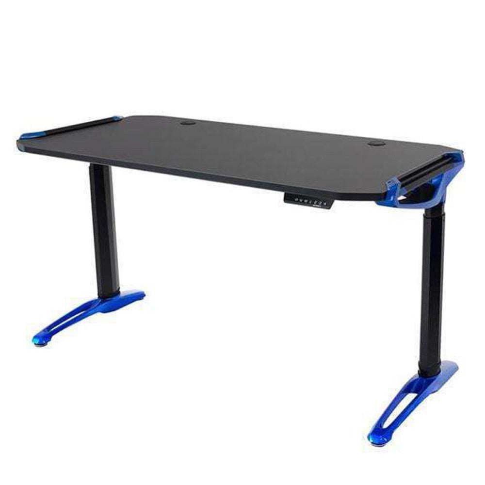 Kozmic blue テーブルエクステンションユニット Eureka Ergonomic Electric Height-Adjustable E1 Racer Gaming