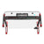 UpliftOffice.com Eureka Ergonomic Electric Height-Adjustable E1 Racer Gaming Standing Desk, ERK-EDK-GDBL/GDRL/GDSL, desk,Eureka Ergo