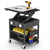 UpliftOffice.com Eureka Ergonomic ERK-MW-M3 Industrial Mobile Workstation Top Converter with Bottom Mobile Cart, desk,Eureka Ergo
