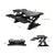 UpliftOffice.com Eureka Ergonomic Gaming Sit Stand Desk Converter 36, Desk Riser,Eureka Ergo