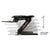 UpliftOffice.com Eureka Ergonomic Gaming Sit Stand Desk Converter 36, Desk Riser,Eureka Ergo