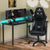 UpliftOffice.com Eureka Ergonomic Home Office Video Gaming Computer Chair, Headrest, Lumbar Support, Quality Leatherette, ERK-ONEX-GX2-B/BB/BR, chair,Eureka Ergo