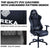 UpliftOffice.com Eureka Ergonomic Home Office Video Gaming Computer Chair, Headrest, Lumbar Support, Quality Leatherette, ERK-ONEX-GX2-B/BB/BR, chair,Eureka Ergo