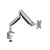 UpmostOffice.com Eureka Ergonomic Single-Monitor Stand, Height-Adjustable Full Motion Arm Mount, ERK-MA-S01S, single monitor arm profile