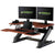 UpmostOffice.com Eureka Ergonomic® Height Adjustable Standing Desk Converter - 36 Inch, Cherry, Desk Riser profile