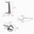 UpliftOffice.com Eureka Gaming Gamer's Gear Rack Bundle New - Cup Holder, Headset Hook & Controller Rack - Grey,  ERK-CA-3R02-GY, accessories,Eureka Ergo