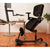 UpmostOffice.com HealthPostures 5100 Stance Angle Sit-Stand Chair, Black, chair, assisted standing office setup