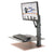 UpliftOffice.com HealthPostures 6400 TaskMate EZ Computer Station, Black, Desk Riser,HealthPostures