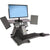 UpliftOffice.com HealthPostures Black TaskMate Executive 6100 Adjustable Electric Standing Desk, HP-6100, Desk Riser,HealthPostures