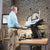 UpliftOffice.com HealthPostures Black TaskMate Executive 6100 Adjustable Electric Standing Desk, HP-6100, Desk Riser,HealthPostures