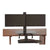UpliftOffice.com HealthPostures Taskmate Go Dual 6351 with Large Table Top Desk Converter, Desk Riser,HealthPostures