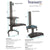 UpliftOffice.com HealthPostures Black Taskmate Go Single 6300, Desk Converter, HP-6300, Desk Riser,HealthPostures