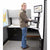 UpliftOffice.com HealthPostures Black Taskmate Go Single 6300, Desk Converter, HP-6300, Desk Riser,HealthPostures