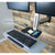 UpliftOffice.com VIVO Silver Sit-to-Stand Dual Monitor Wall-Mount Workstation, STAND-SIT2W, accessories,VIVO