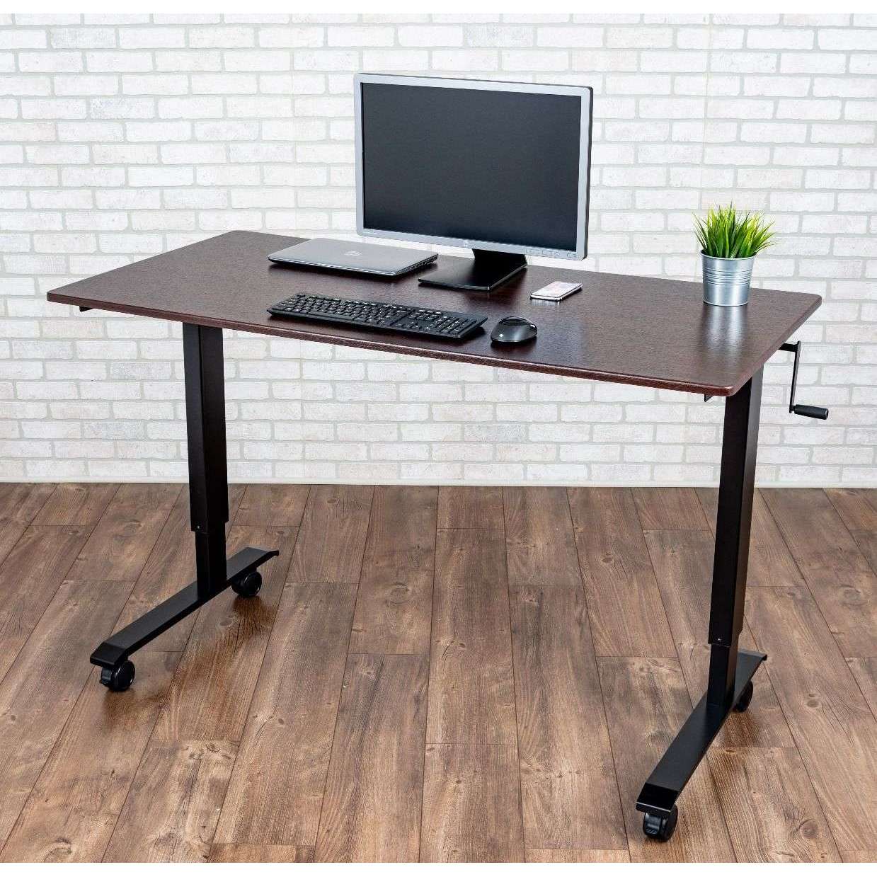Luxor 60" High-Speed Crank-Adjustable StandUp Desk - Thumbnail 2