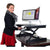 UpliftOffice.com Luxor Level Up Premier Standing Desk Converter, LVLUP PREMIER, Desk Riser,Luxor