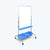 UpmostOffice.com Luxor Classroom Chart Stand with Storage Bins, L330 profile