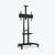 UpliftOffice.com Luxor FP4000 Height-Adjustable Large-Capacity LCD TV Stand w/ Accessory Shelf and Camera Mount, Tv Stand,Luxor