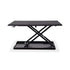 Luxor Level Up 32" Pneumatic Adjustable Desktop Desk, LVLUP32-BK