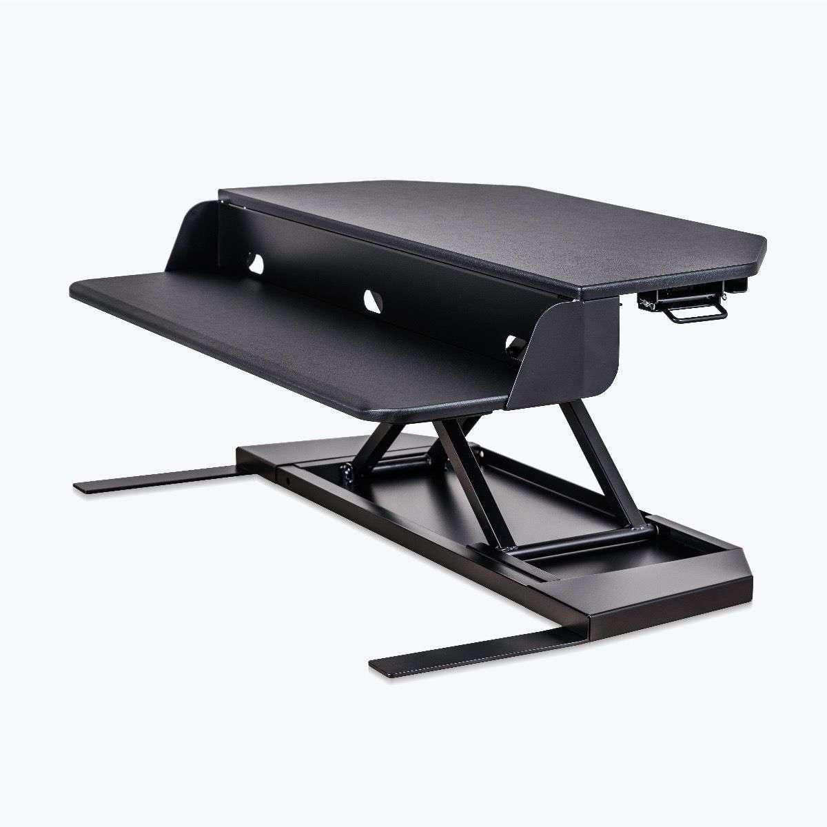Luxor Electric Level Up Corner Pro Standing Desk Converter - Thumbnail 2