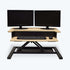 Luxor Level Up Pro 32" Standing Desk Converter (White Oak), LVLUP PRO32-WO