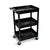 UpliftOffice.com Luxor Tub Cart - Three Shelves, STC111-B, accessories,Luxor