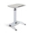 UpliftOffice.com Luxor Mobile Pneumatic Adjustable-Height Lectern, LX-PNADJ-WH/LW, accessories,Luxor