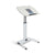 UpliftOffice.com Luxor Mobile Pneumatic Adjustable-Height Lectern, LX-PNADJ-WH/LW, accessories,Luxor