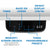 UpliftOffice.com Mount-It! Dual Motor Electric Standing Desk (Frame Only), MI-8030, desk,Mount-It!