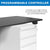 UpliftOffice.com Mount-It! Dual Motor Electric Standing Desk (Frame Only), MI-8030, desk,Mount-It!