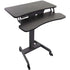 Mount-It! Electric Mobile Height-Adjustable Sit-Stand Workstation on Wheels w/ Programmable Controller, MI-7982
