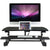 UpliftOffice.com Mount-It! Electric Standing Desk Converter, Motorized w/ Built-in USB Port, Ergonomic Height-Adjustable Workstation, MI-7927E, Desk Riser,Mount-It!