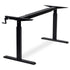 Mount-It! Black Hand-Crank Sit-Stand Desk (Frame Only), MI-7931