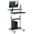 UpliftOffice.com Mount-It! Height Adjustable Rolling Stand up Desk, MI-7940, desk,Mount-It!