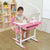 UpliftOffice.com Mount-It! Kid's Desk and Chair Set with Lamp and Book Holder,MI-10211/10212/10213, desk,Mount-It!