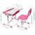 UpliftOffice.com Mount-It! Kid's Desk and Chair Set with Lamp and Book Holder,MI-10211/10212/10213, desk,Mount-It!