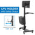 UpliftOffice.com Mount-It! Mobile PC Workstation, MI-7985, MI-7986, desk,Mount-It!