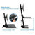 UpmostOffice.com Mount-It! Motorized Sit-Stand Desk Converter, MI-7951/7952, Desk Riser height adjustment controller