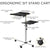 UpliftOffice.com Mount-It! Rolling Laptop Tray and Projector Cart, Height Adjustable Presentation Cart with Wheels | Overbed Table with Tilting Tabletop, MI-7945, desk,Mount-It!